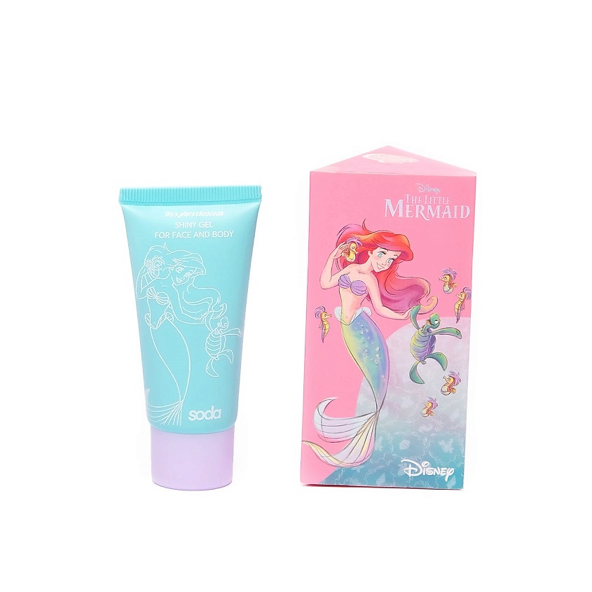 SODA Сияющий гель SHINY GEL FOR FACE AND BODY #exploretheocean – фото 3