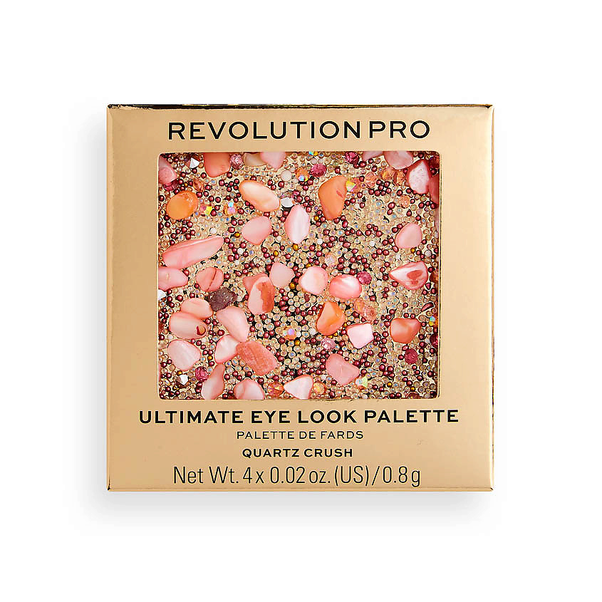 REVOLUTION PRO Палетка теней для век ULTIMATE EYE LOOK PALETTE Quartz Crush – фото 4