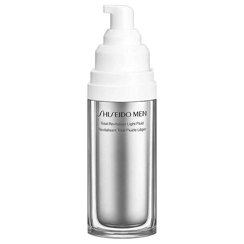 SHISEIDO Комплексный омолаживающий флюид для лица Men Total Revitalizer Light Fluid – фото 2