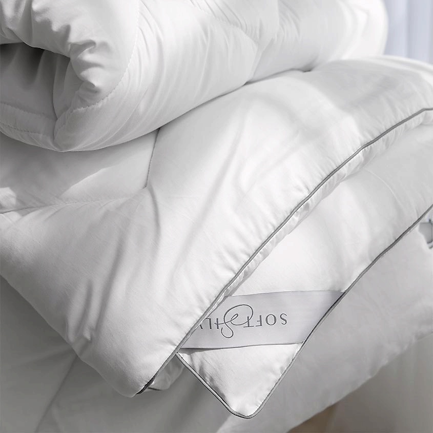 SOFT SILVER Антибактериальное классическое одеяло 1,5-спальное, 140х205 см. – фото 3