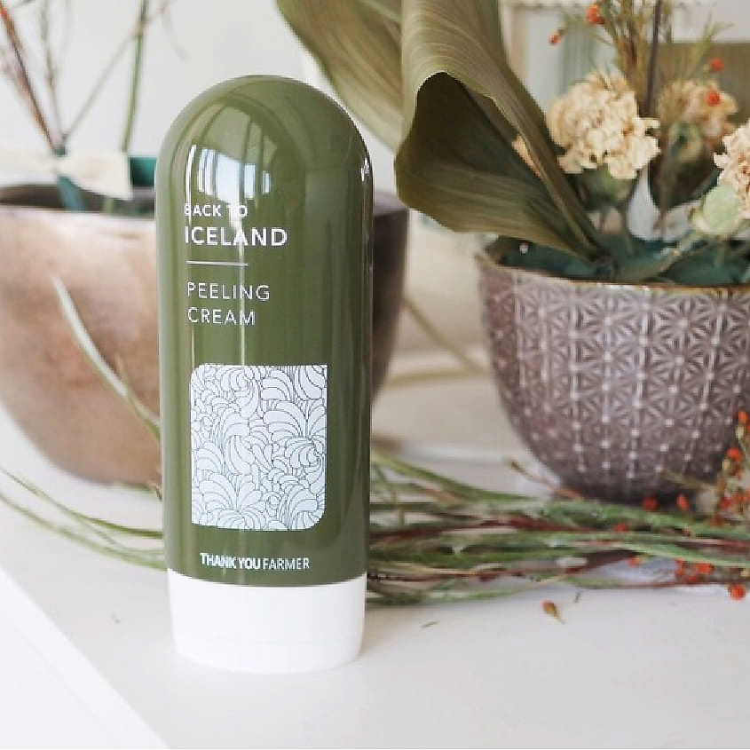 THANK YOU FARMER Крем-пилинг с ледниковой водой для лица Back to Iceland Peeling Cream – фото 4