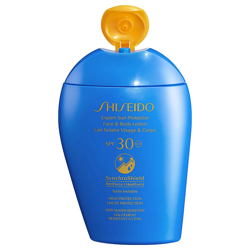 SHISEIDO Солнцезащитный лосьон для лица и тела SPF 30 Expert Sun – фото 3