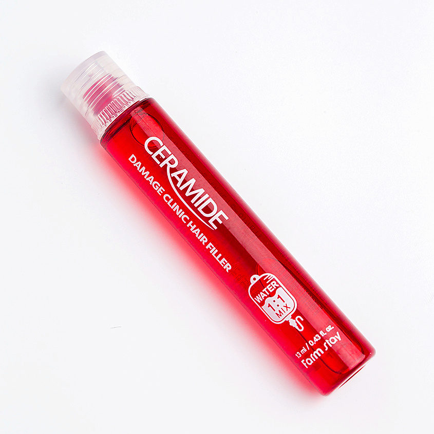 FARMSTAY Филлер восстанавливающий для поврежденных волос с керамидами Ceramide Damage Clinic Hair Filler – фото 4