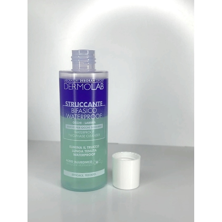 DEBORAH Средство для снятия водостойкого макияжа Dermolab Waterproof Two-Phase Cleanser – фото 10