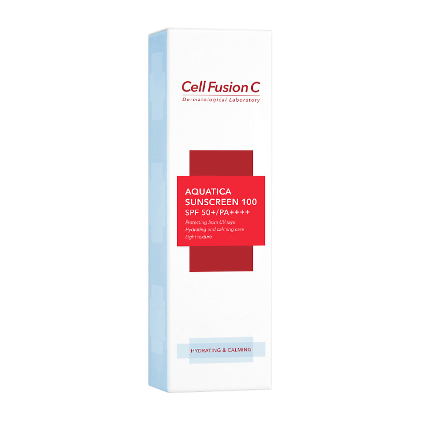 CELL FUSION C Крем солнцезащитный 100 SPF50+ PA++++ Aquatica Sunscreen – фото 3