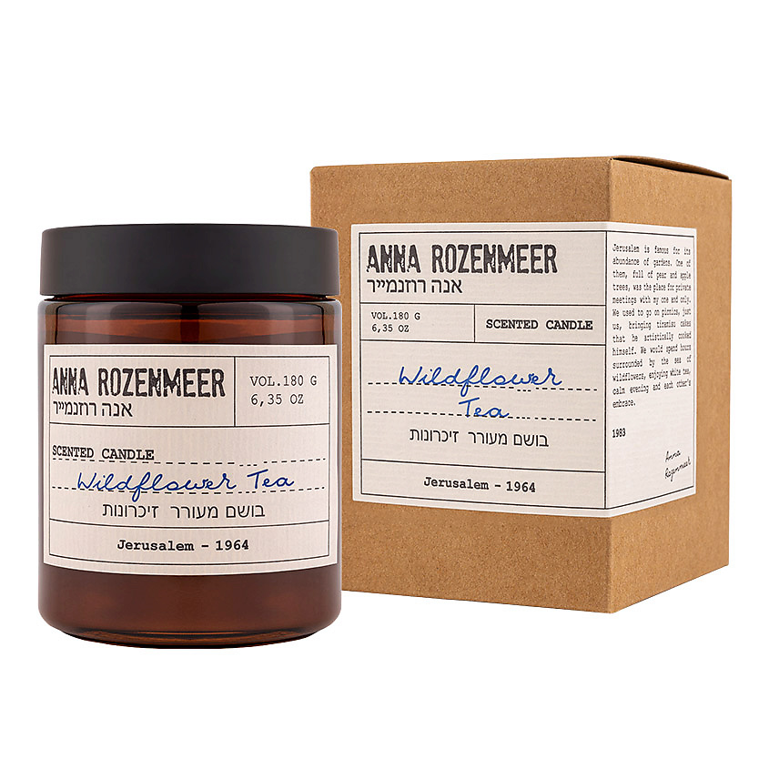 ANNA ROZENMEER Ароматическая свеча «Wildflower tea» – фото 3