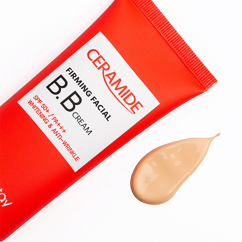 FARMSTAY BB крем для лица укрепляющий с керамидами Ceramide Firming Facial BB Cream SPF 50+/PA+++ – фото 2