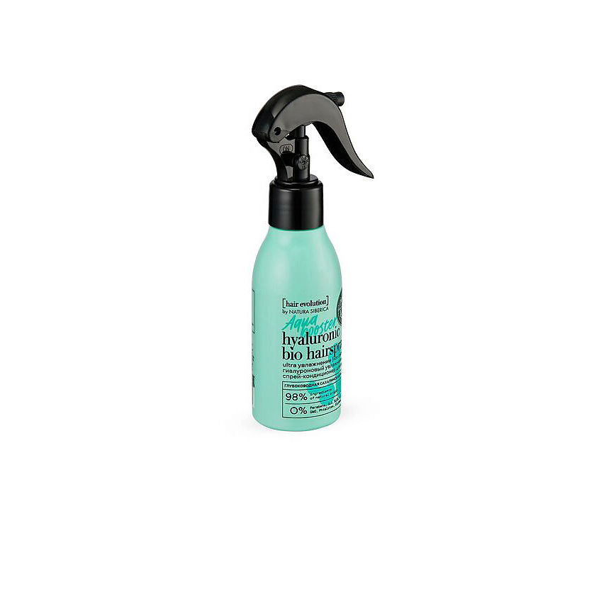 NATURA SIBERICA Гиалуроновый увлажняющий спрей-кондиционер для волос "AQUA BOOSTER. Ultra Увлажнение" Hair Evolution – фото 4