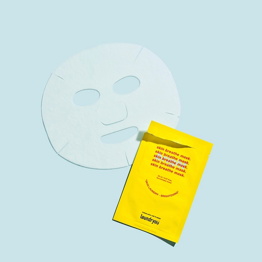 LAUNDRYOU Маска для лица тканевая придающая сияние Skin Laundry-Brightening – фото 4