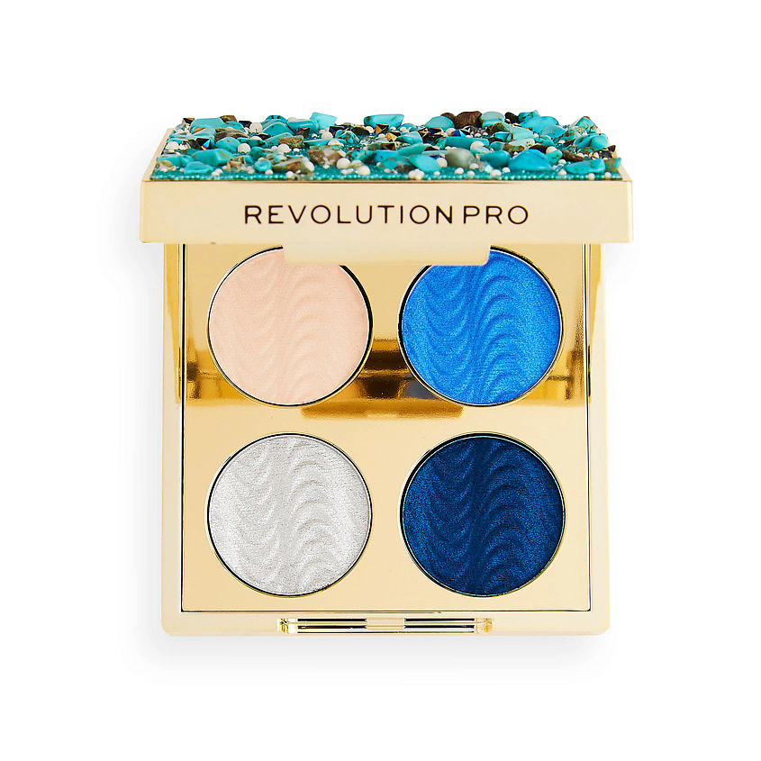 REVOLUTION PRO Палетка теней для век ULTIMATE EYE LOOK PALETTE Ocean Treasure – фото 3