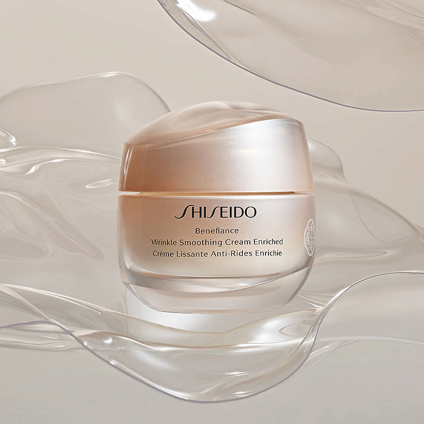 SHISEIDO Питательный крем для лица, разглаживающий морщины Benefiance Wrinkle Smoothing Cream Enriched – фото 2