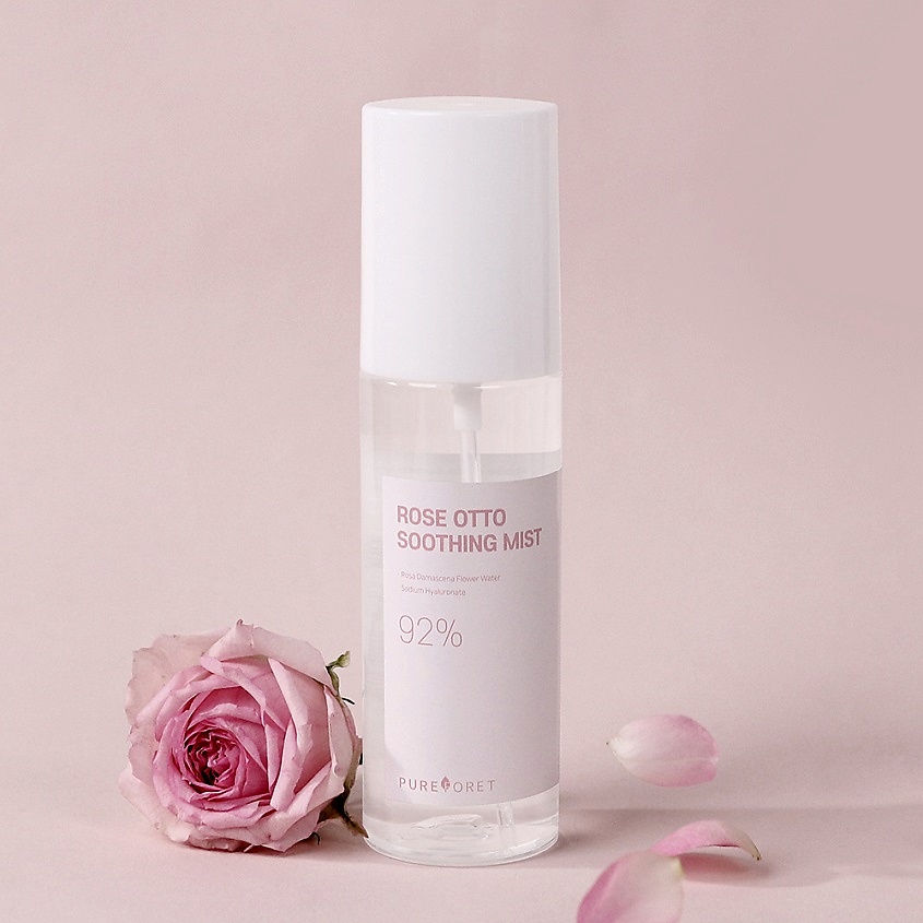 PUREFORET Мист для лица и тела успокаивающий с экстрактом розы дамасской Rose Otto Soothing Mist – фото 2