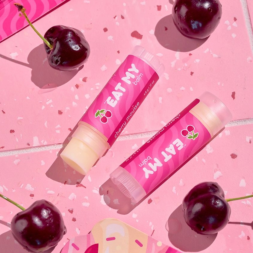 EAT MY Бальзам для губ "Вишневый мусс" Cherry Mousse – фото 4