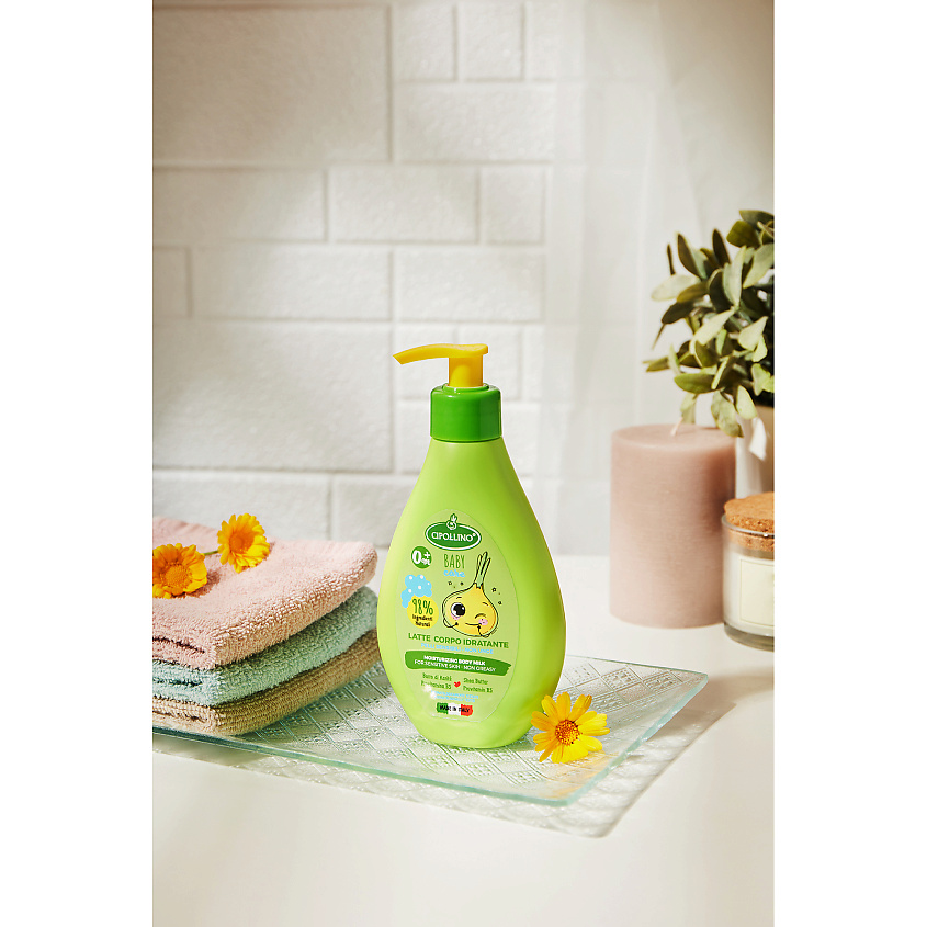 CIPOLLINO Молочко для тела детское для чувствительной кожи Moisturizing Body Milk After Bath – фото 3