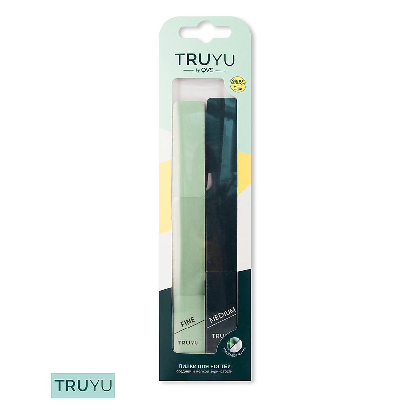 TRUYU Пилки для ногтей двусторонние средние и мягкие – фото 2
