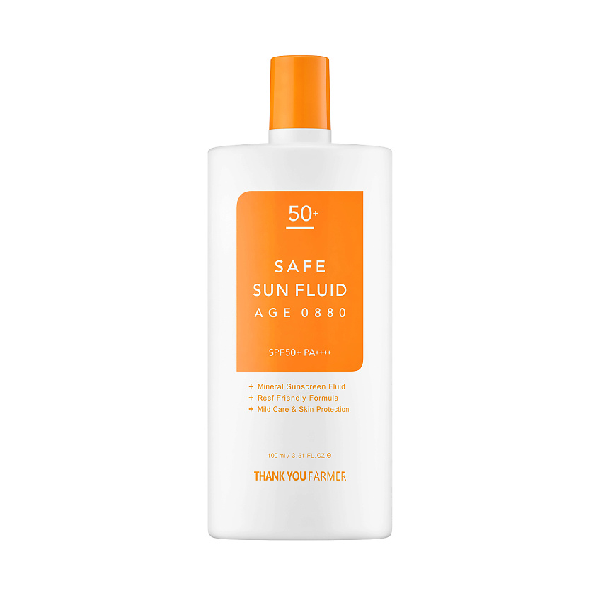 THANK YOU FARMER Флюид для лица солнцезащитный SPF50+ Safe Sun Fluid – фото 3