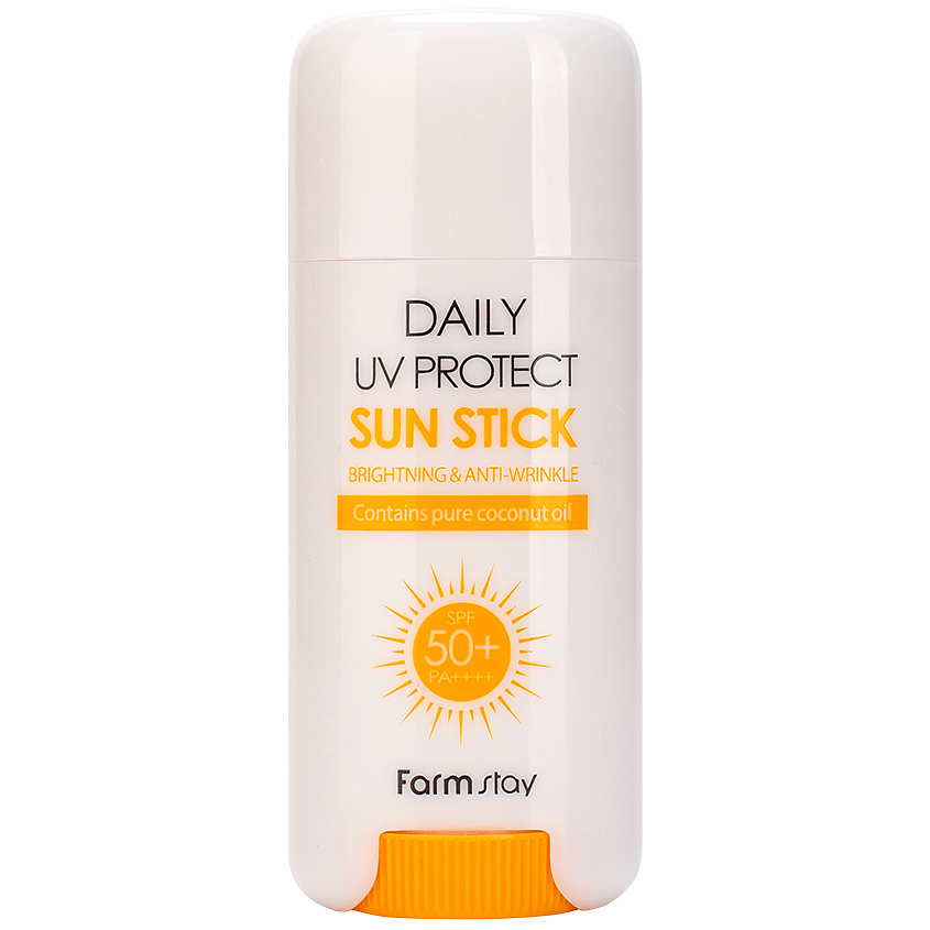 FARMSTAY Стик для лица Солнцезащитный SPF50 PA++++ Daily UV Protect Sun Stick – фото 2