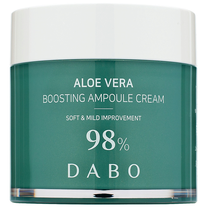 DABO Крем для лица укрепляющий ампульный с экстрактом алоэ Aloe Vera Boosting Ampoule Cream – фото 2
