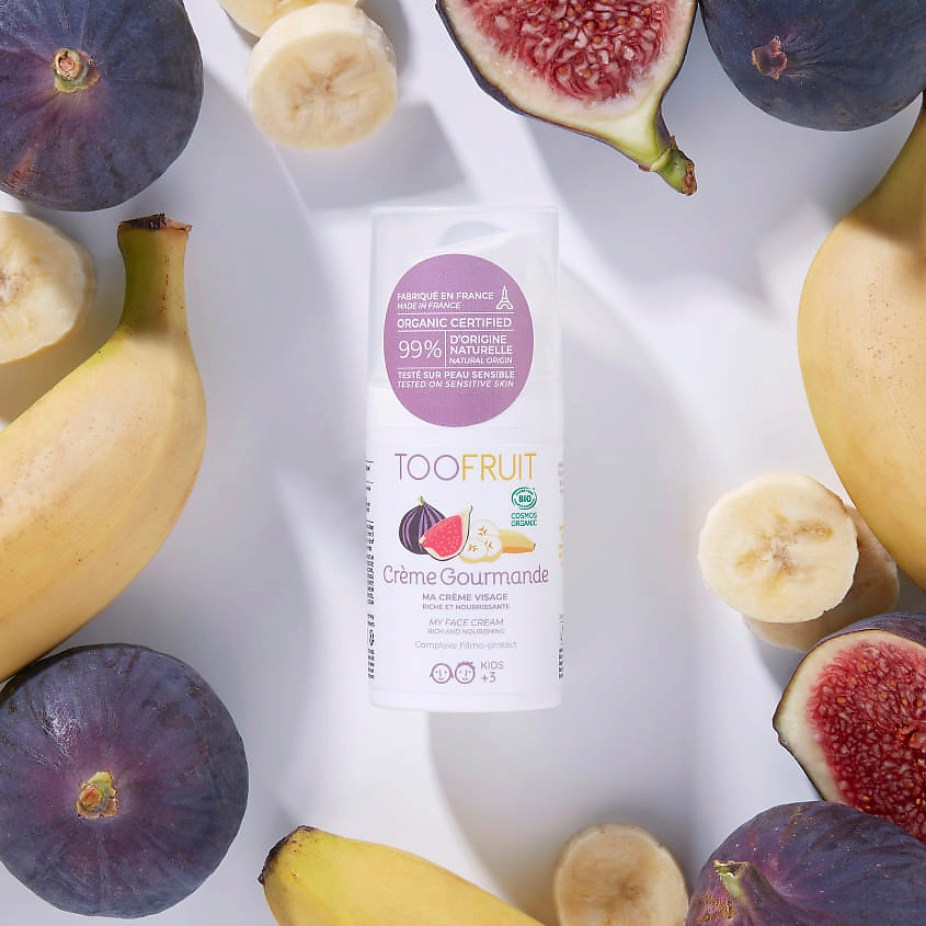 TOOFRUIT Крем для лица детский питательный "Банан-Инжир" – фото 4