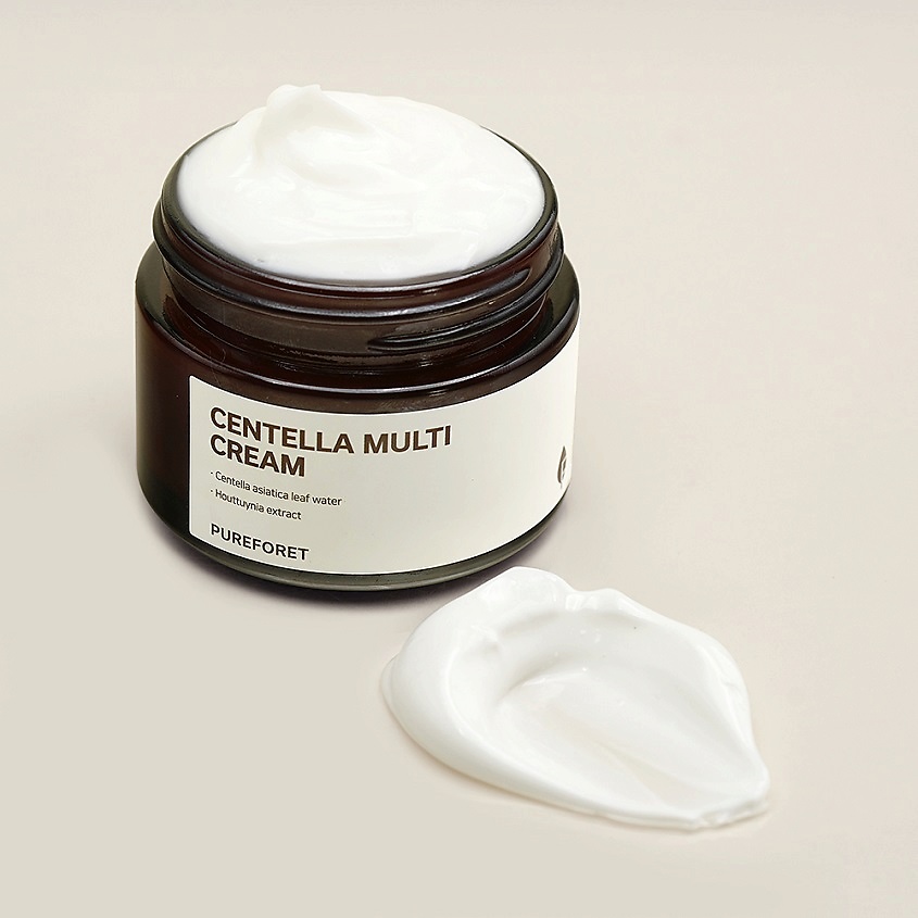 PUREFORET Крем для лица многофункциональный с центеллой Centella Multi Cream – фото 7