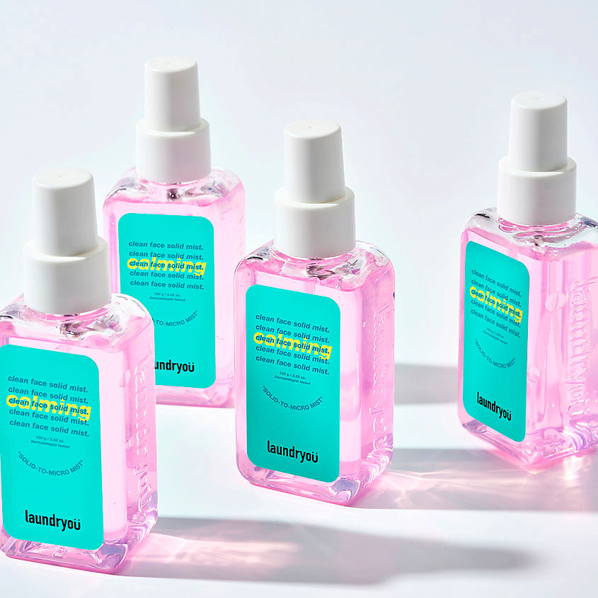 LAUNDRYOU Мист для лица успокаивающий Calming Solid-to-Micro Mist – фото 5