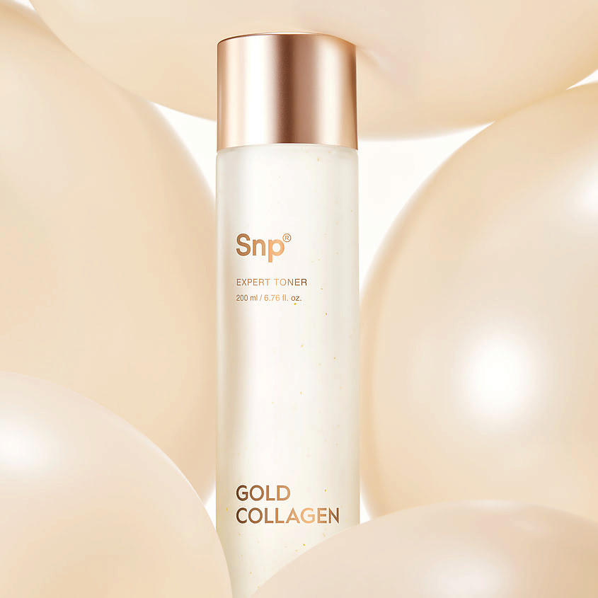 SNP Тонер для лица Gold Collagen – фото 5