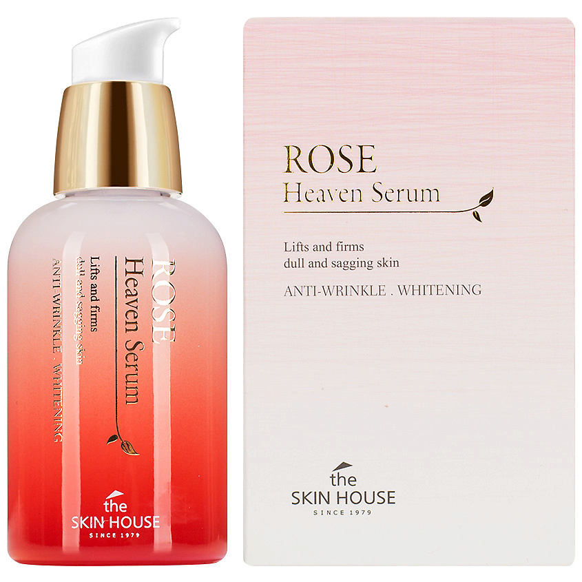 THE SKIN HOUSE Сыворотка для лица антивозрастная с экстрактом розы Rose Heaven – фото 4