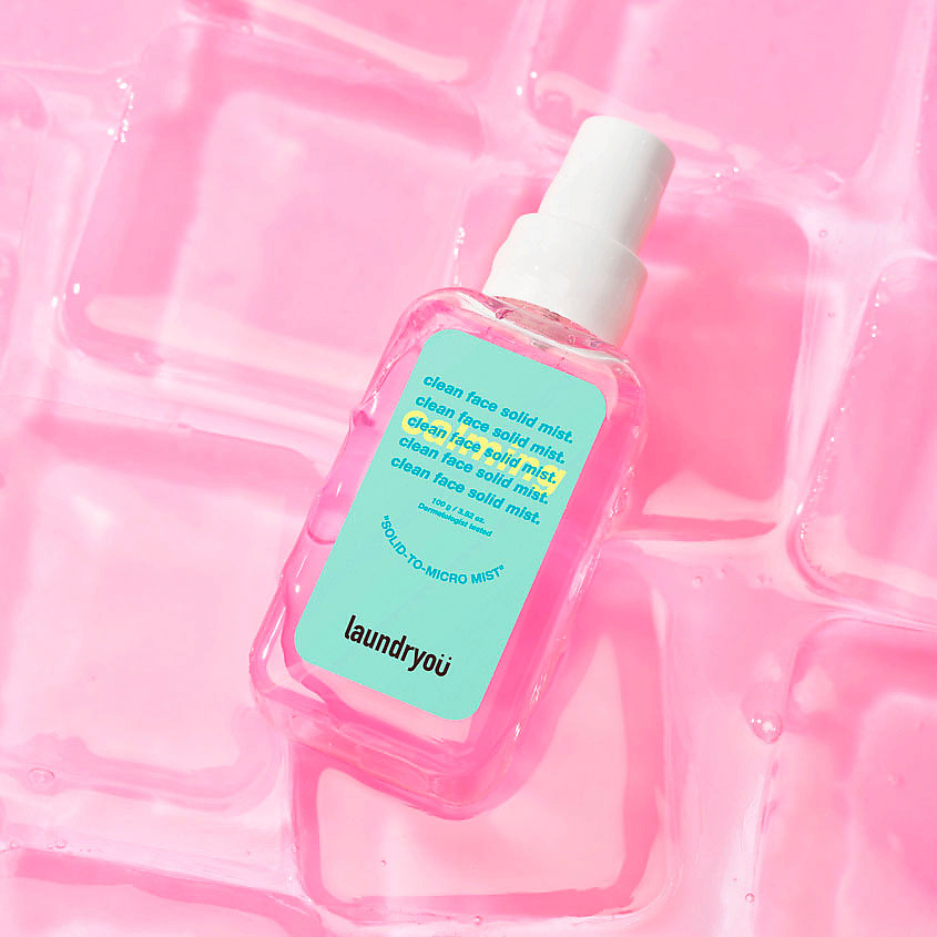 LAUNDRYOU Мист для лица успокаивающий Calming Solid-to-Micro Mist – фото 2