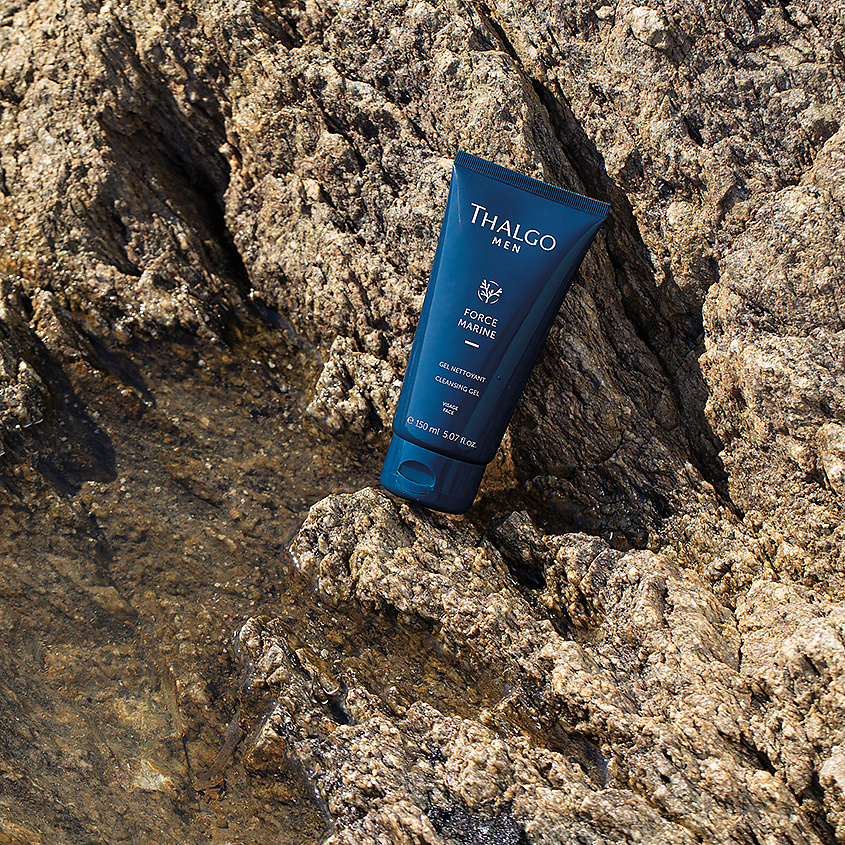 THALGO Гель для лица очищающий для мужчин Men Force Marine Cleansing Gel – фото 2