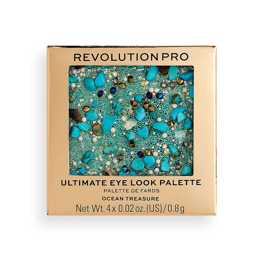 REVOLUTION PRO Палетка теней для век ULTIMATE EYE LOOK PALETTE Ocean Treasure – фото 2