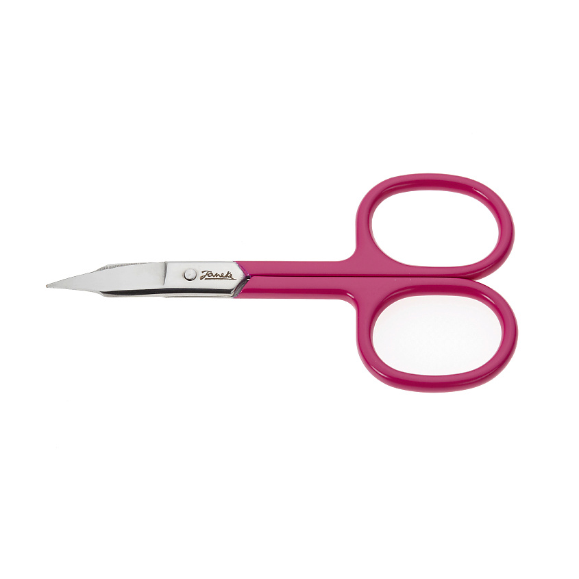 JANEKE Ножницы маникюрные с изогнутыми концами из нержавеющей стали Manicure Scissors – фото 2