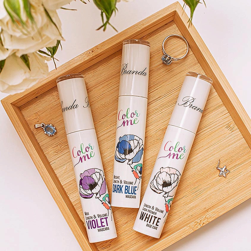 LANDA BRANDA Праймер для ресниц White Base Care&Volume Lash primer – фото 3