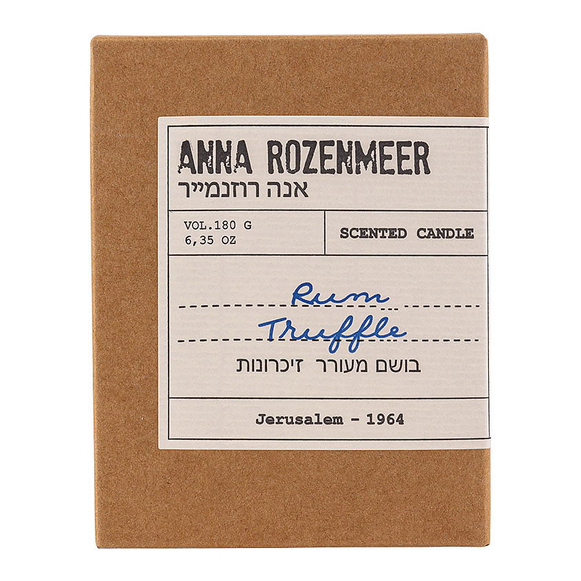 ANNA ROZENMEER Ароматическая свеча «Rum Truffle» – фото 2