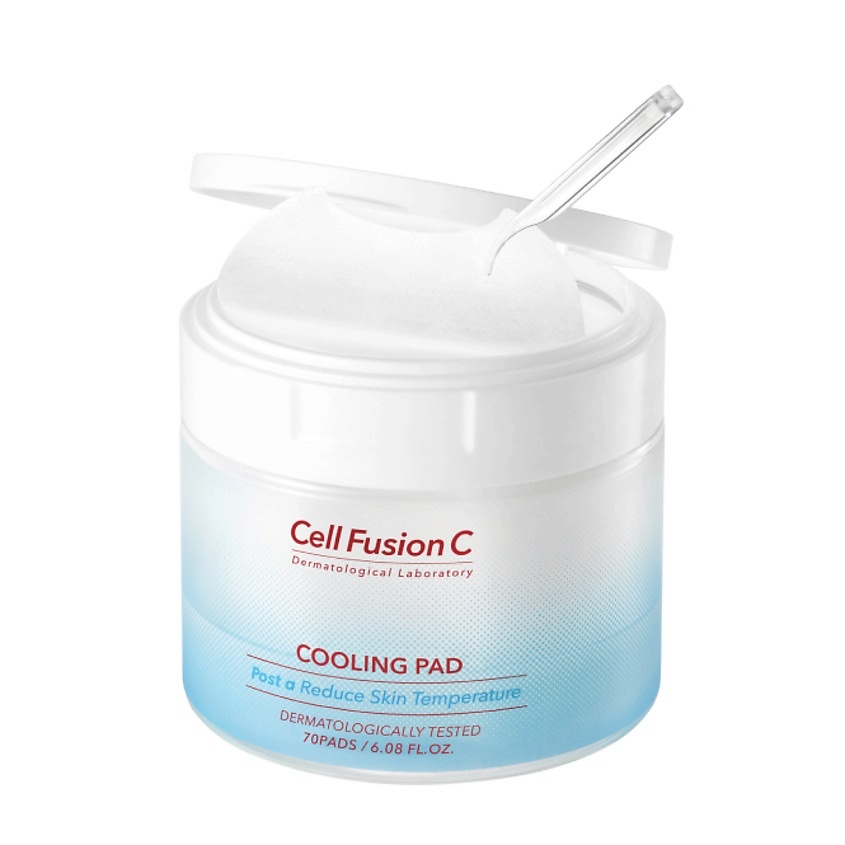 CELL FUSION C Диски для лица охлаждающие и успокаивающие Cooling Pad – фото 3