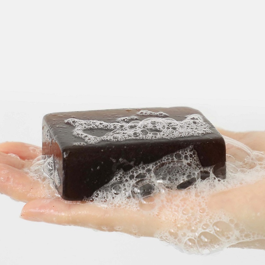 PUREFORET Мыло твёрдое с хауттюйнией сердцевидной Natural Soap Houttuynia Cordata – фото 9