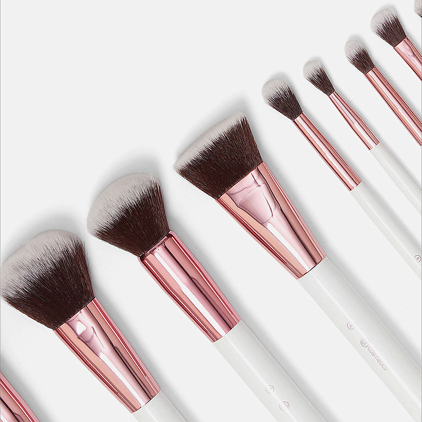 BH COSMETICS Набор кистей с косметичкой Crystal Quartz – фото 3