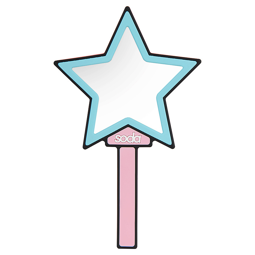 SODA Зеркало косметическое с ручкой MAGIC WAND #starbeauty – фото 3