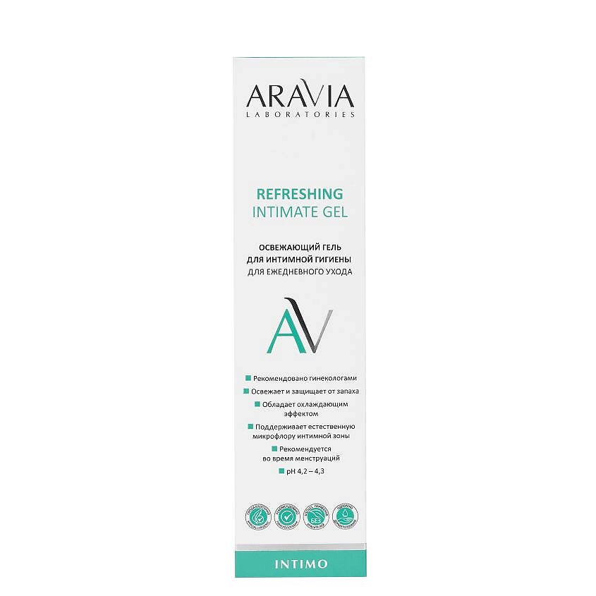 ARAVIA LABORATORIES Гель для интимной гигиены освежающий для ежедневного ухода Refreshing Intimate Gel – фото 6