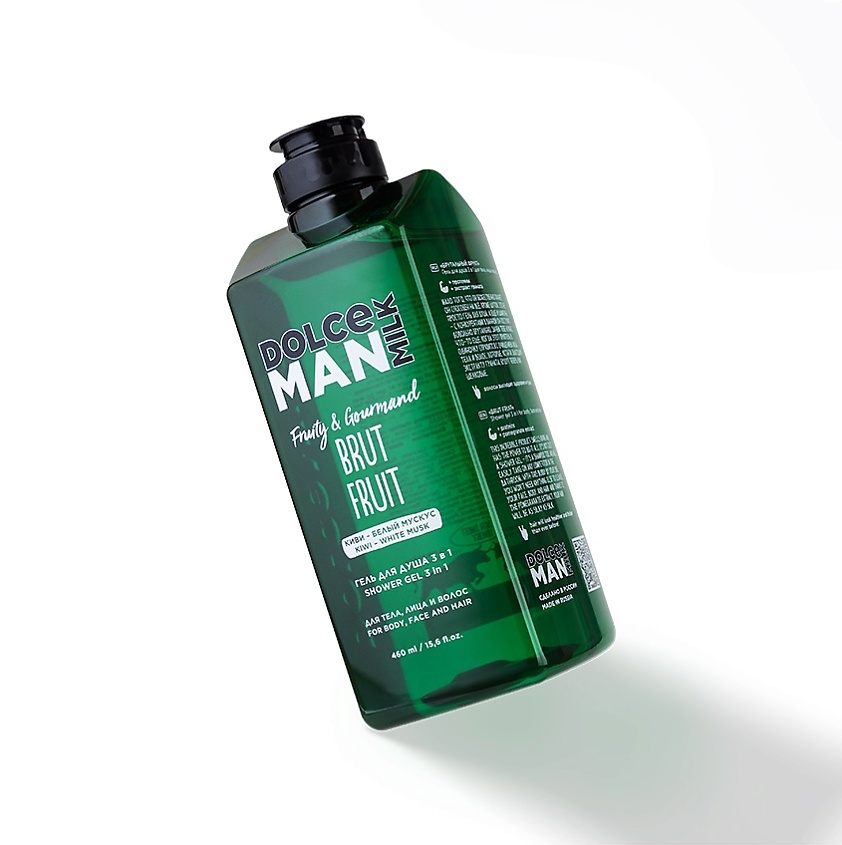 DOLCE MILK Гель для душа 3 в 1 Брутальный Фрукт Bruit Fruit Man – фото 3