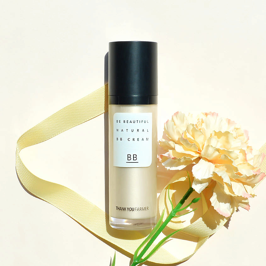 THANK YOU FARMER Натуральный BB-крем для лица SPF30 PA++ Be Beautiful Natural BB Cream – фото 4