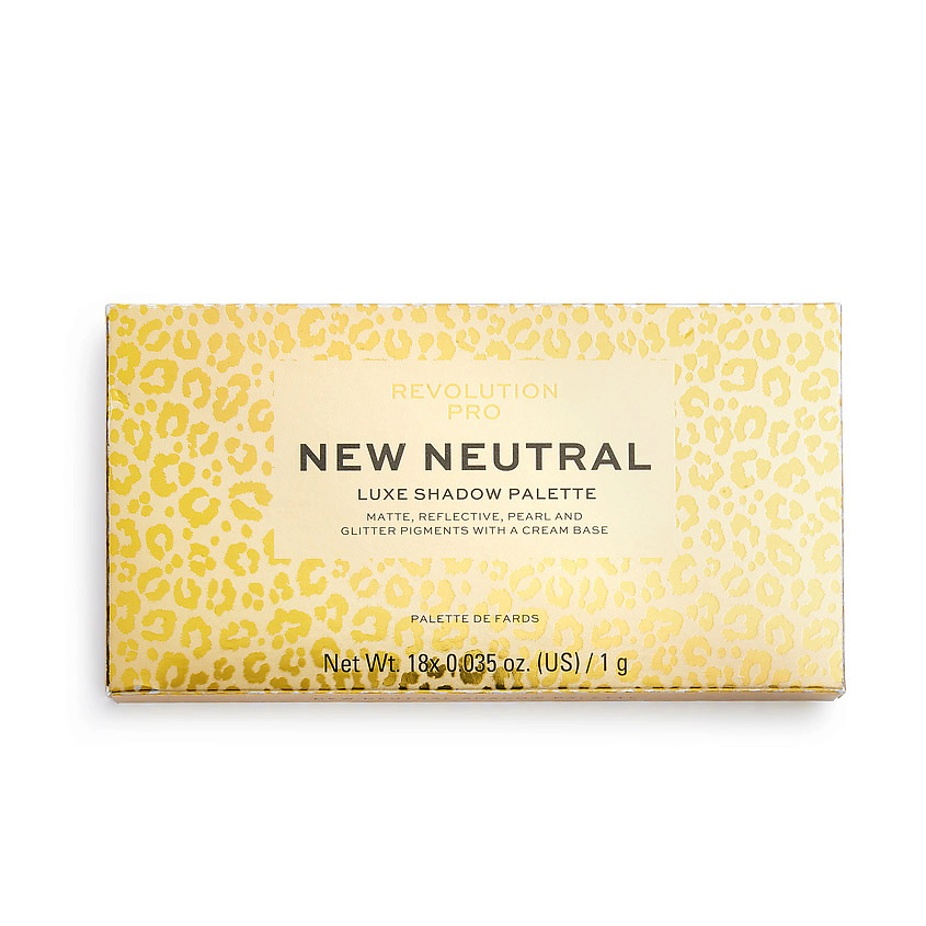 REVOLUTION PRO Палетка теней для век New Neutral Luxe Shadow Palette – фото 2