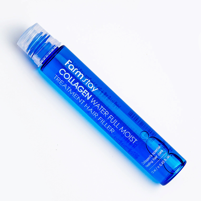 FARMSTAY Увлажняющий филлер с коллагеном для волос Collagen Water Full Moist Treatment Hair Filler – фото 4