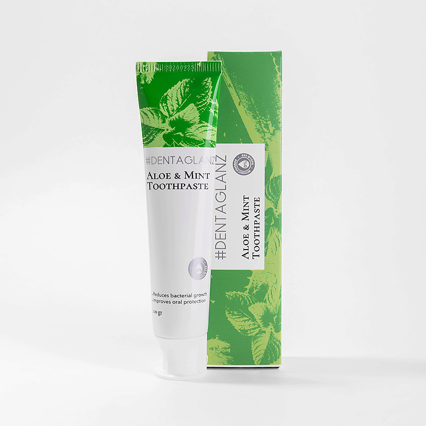 #DENTAGLANZ Зубная паста Aloe & Mint Toothpaste – фото 3