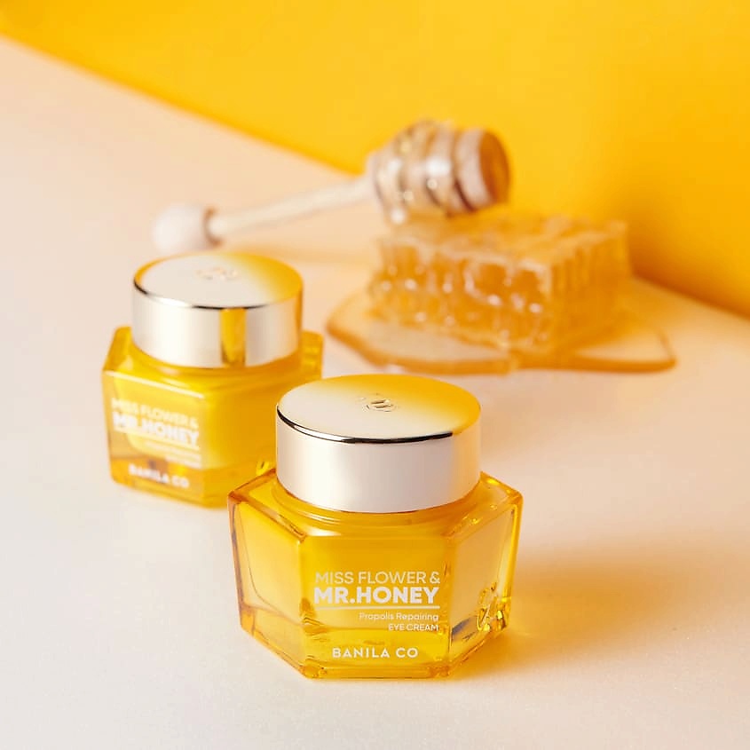 BANILA CO Крем для области вокруг глаз омолаживающий с прополисом Mr.Honey Propolis Rejuvenating Eye Cream – фото 2