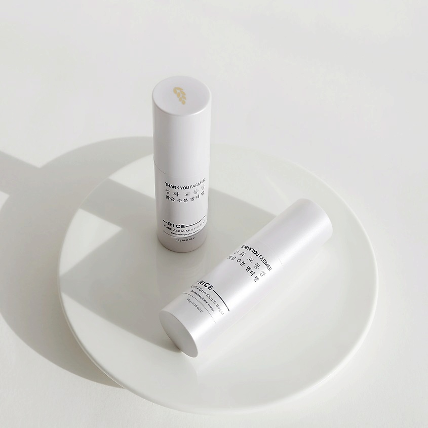 THANK YOU FARMER Бальзам-стик для лица увлажняющий Rice Pure Aqua Multi Balm – фото 2