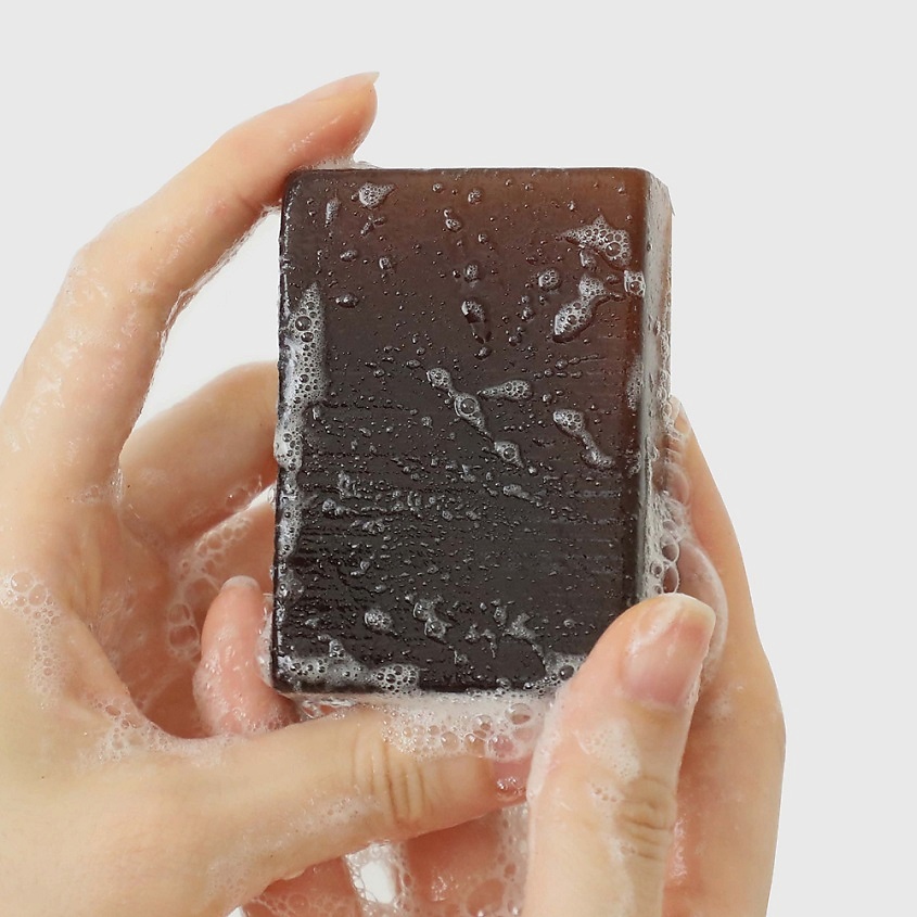 PUREFORET Мыло твёрдое с хауттюйнией сердцевидной Natural Soap Houttuynia Cordata – фото 6