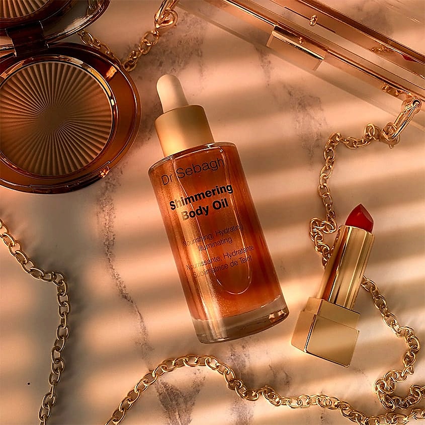 DR SEBAGH Масло для тела мерцающее увлажняющее Shimmering Body Oil – фото 3