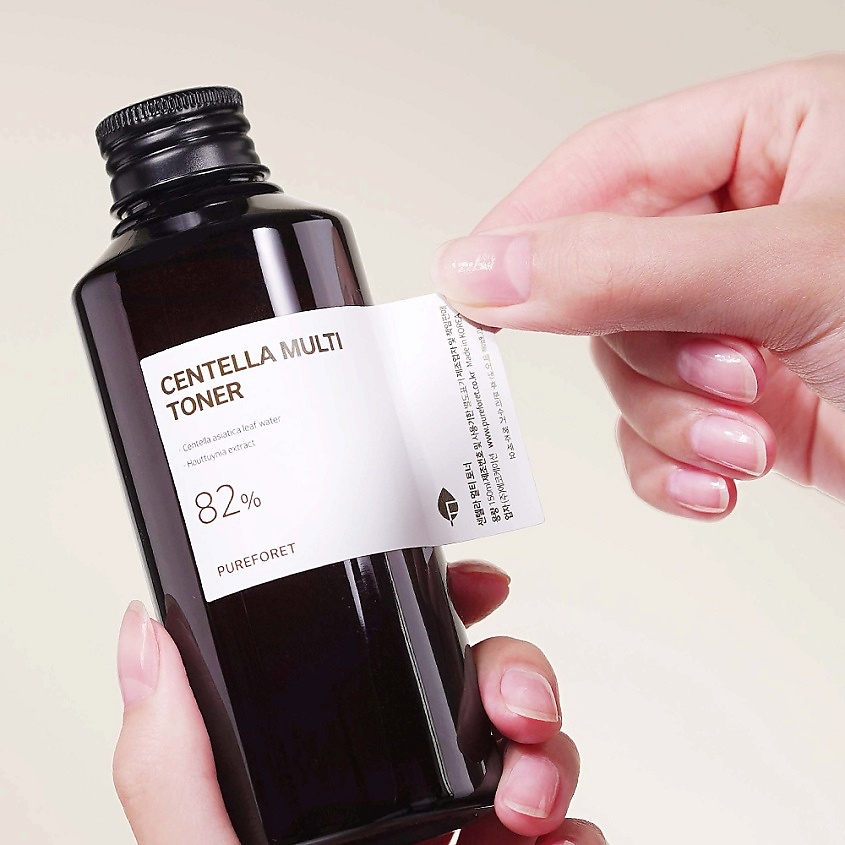 PUREFORET Тонер для лица многофункциональный с центеллой Centella Multi Toner – фото 13