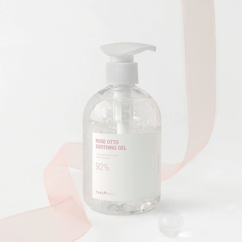 PUREFORET Гель для лица и тела успокаивающий с экстрактом розы дамасской Rose Otto Soothing Gel – фото 3