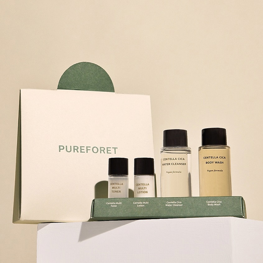 PUREFORET Набор для лица и тела Centella – фото 3